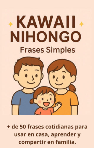 “Mi Primer Japonés con Mamá y Papá”